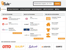 Tablet Screenshot of eule.de